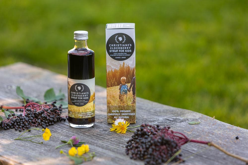 Flasche Kinder Immun Sirup