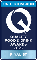 Finalistenlogo der UK Quality Food & Drink Awards 2026