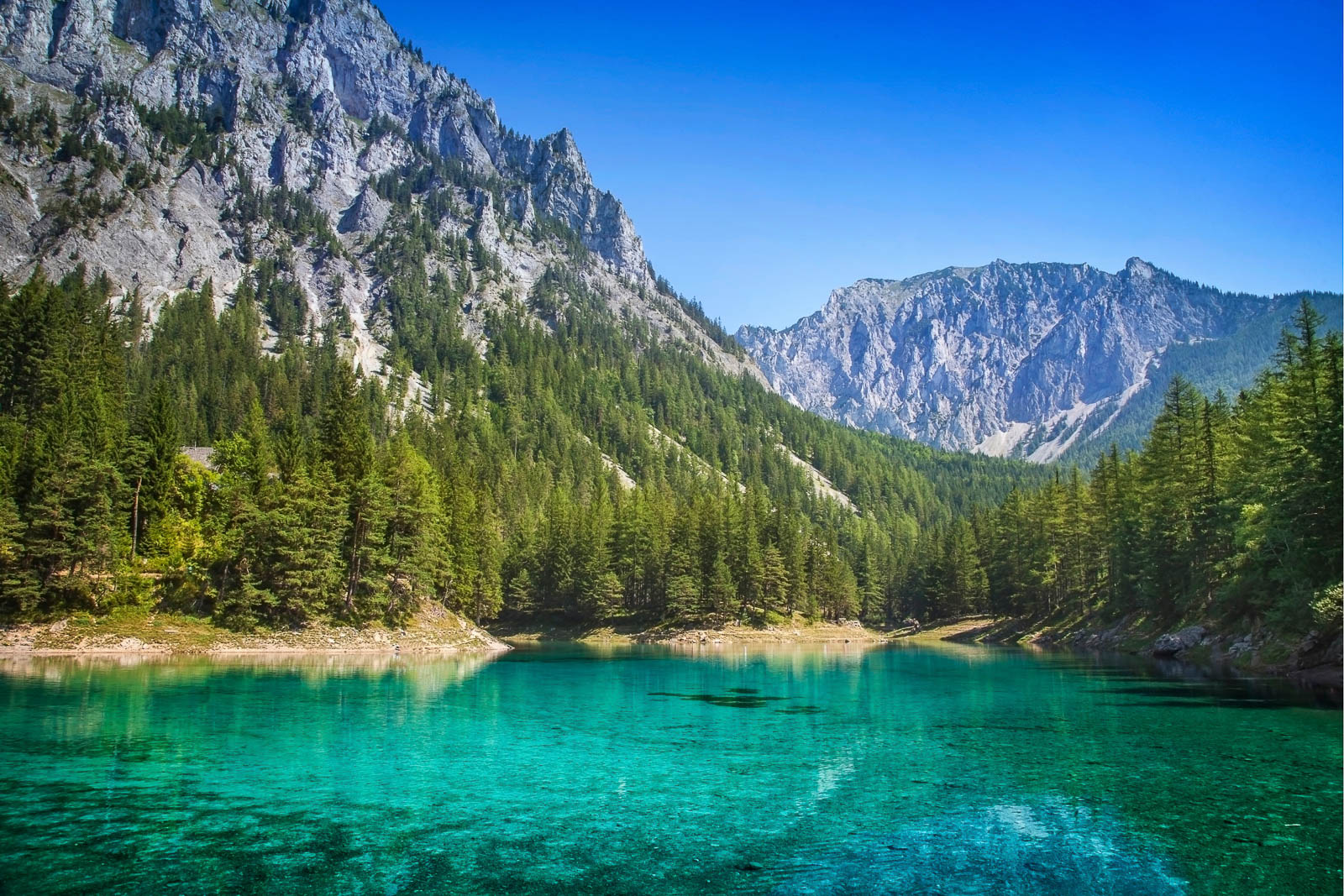 Alpenlandschaft in Österreich